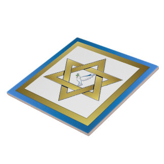 Carreau Peace Dove Star De David Carrelage En Céramique