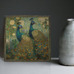 Carreau Peacock Klimt Décor Mur Impressionniste Art Nouvea<br><div class="desc">Bienvenue à CreaTile ! Vous trouverez ici des motifs de tuiles artisanales que j'ai personnellement façonné et vintage céramique et carreaux d'argile de porcelaine, qu'ils soient colorés ou naturels. J'aime concevoir des produits en céramique et en carrelage, dans l'espoir de vous donner un moyen de transformer votre maison en quelque...</div>