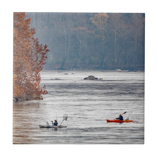 Carreau Pêche en kayak (Devant)