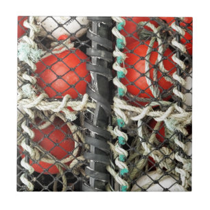 CARREAU PÊCHE EN MER