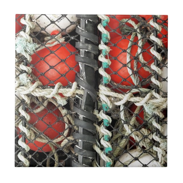 CARREAU PÊCHE EN MER (Devant)