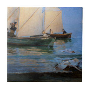 Carreau Peder Severin Kroyer - Bateaux de pêche