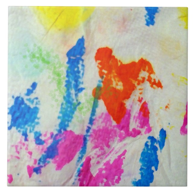 Carreau Peinture de brouillard (Devant)