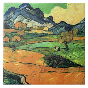 Carreau peinture de Van Gogh, Mont Gaussier,