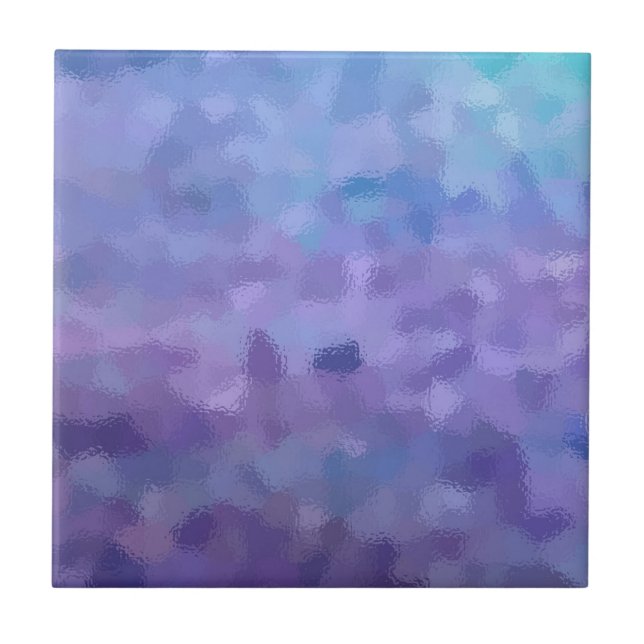 Carreau Peinture pourpre harassée et échelonnée (Devant)