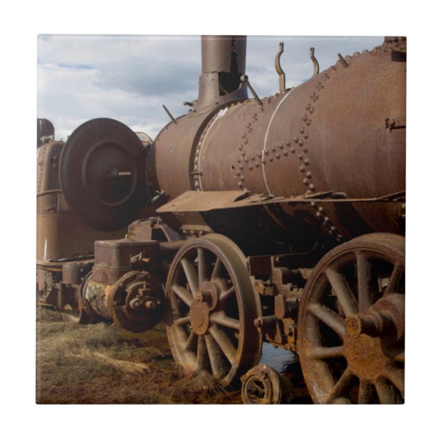 Carreau Péninsule de Seward, Alaska, train à nulle part (Devant)
