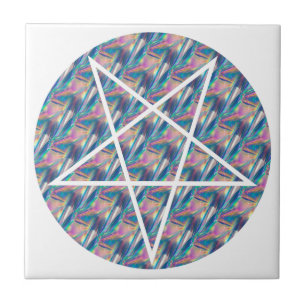 Carreau pentagramme hologramme