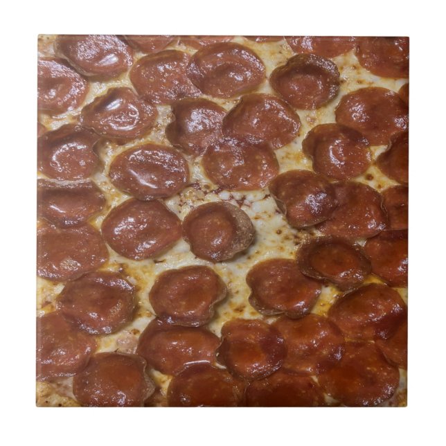 Carreau Pepperoni Pizza (Devant)