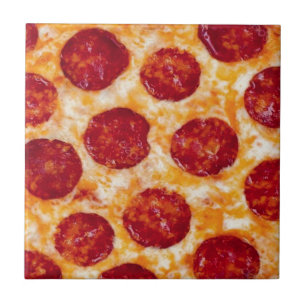 Carreau Pepperoni Pizza Hot et Yummy!