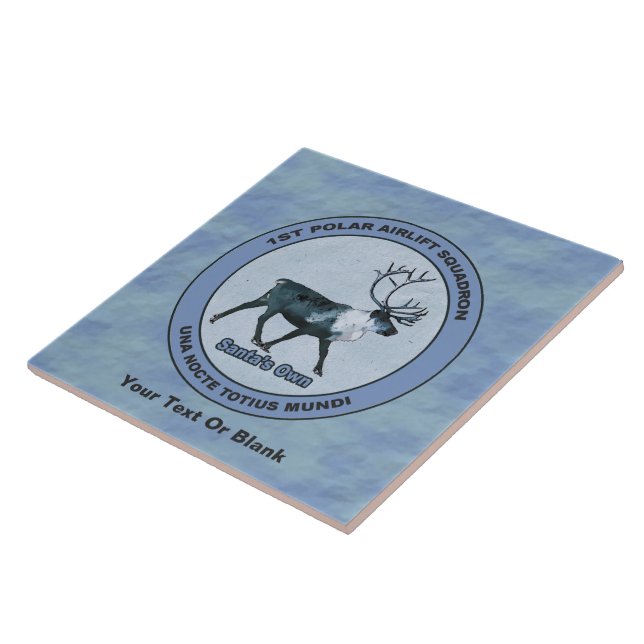 Carreau Père Noël 1er Polar Airlift Sqdn - Subduit (Côté)