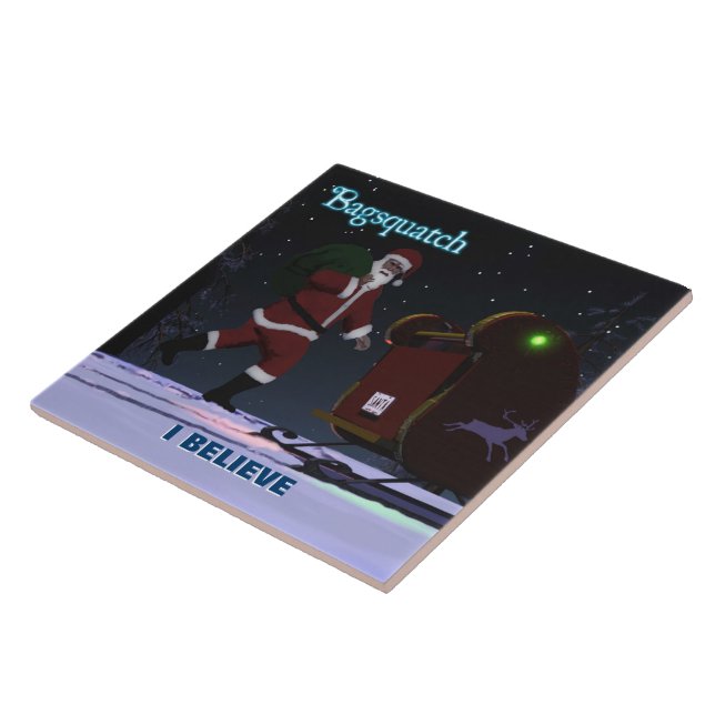 Carreau Père Noël - Bagsquatch (Côté)