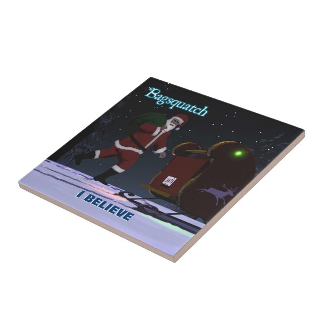 Carreau Père Noël - Bagsquatch (Côté)