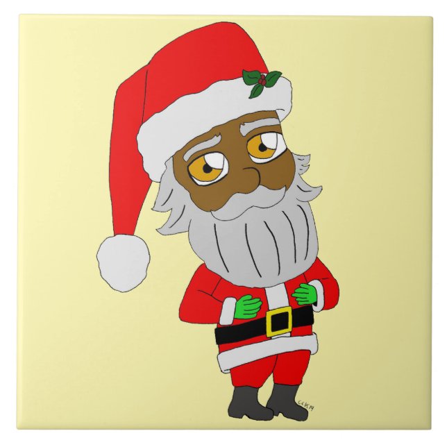 Carreau Père Noël Chibi (Devant)