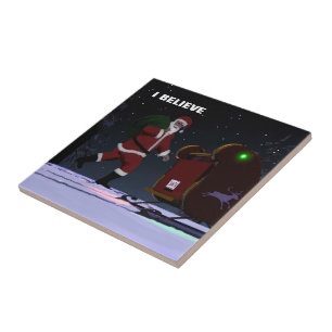 Carreau Père Noël - Je crois