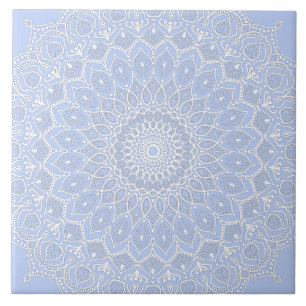 Carreau Periwinkle Mandala - Bora à Juniper Berry