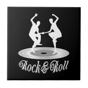 Carreau Personnes dansant le Rock and roll