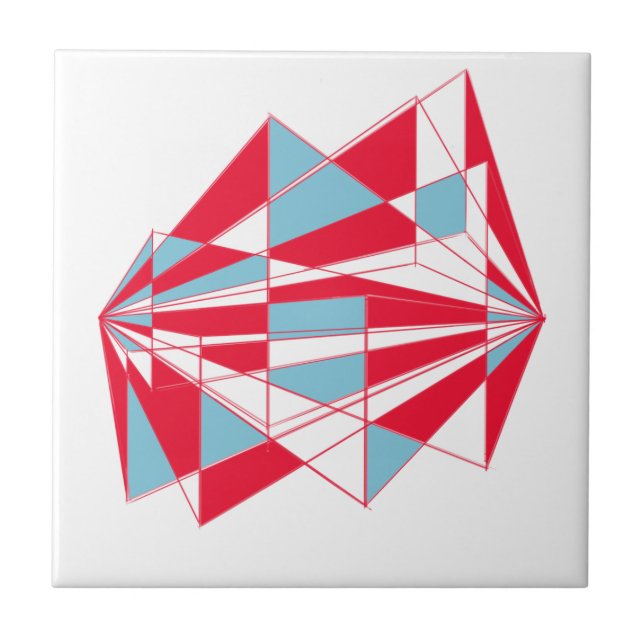 Carreau Perspective colorée (Devant)