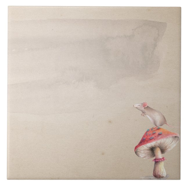 Carreau Petit champignon de souris (Devant)