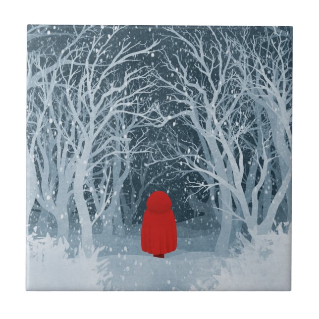 Carreau Petit Chaperon Rouge (Devant)