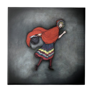 Carreau Petit Chaperon Rouge ~Fairy Tale~Jennie Harbour~