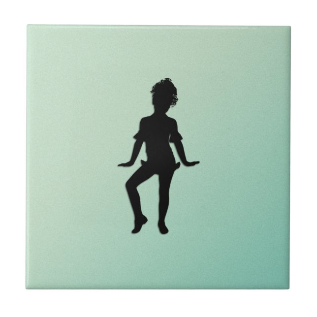 Carreau Petit Danseur Vert (Devant)