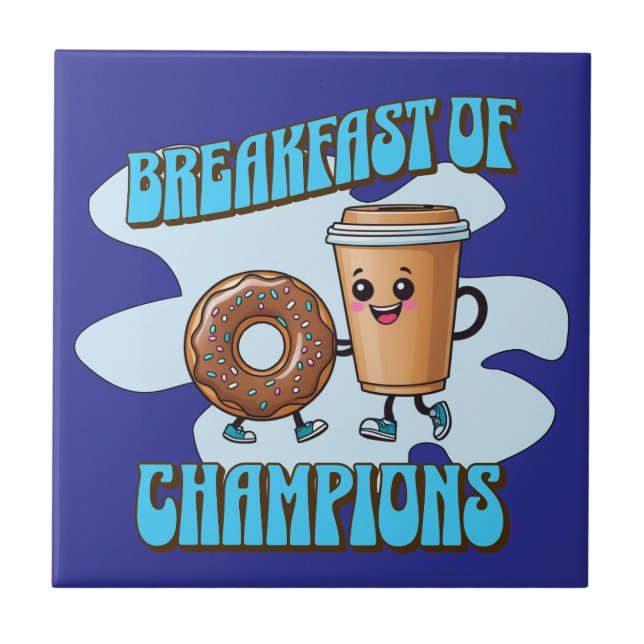 Carreau Petit déjeuner de Champions (Devant)