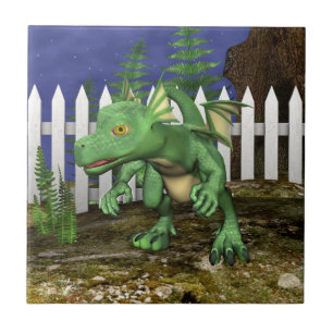 Carreau Petit dragon