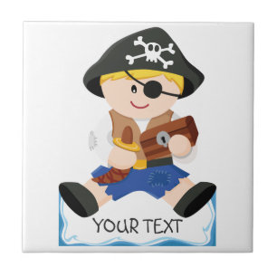 Carreau Petit pirate mignon