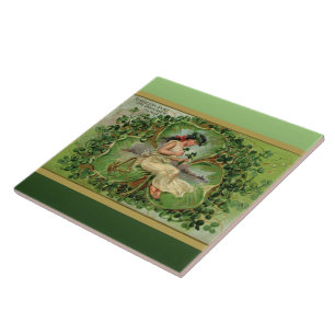 Carreau Petit shamrock doux