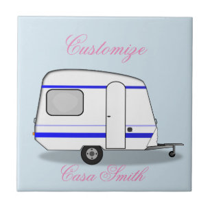 Carreau Petite caravane profilée de gitan de remorque
