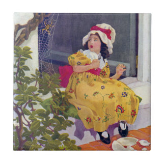 Carreau Petite comptine de Mlle Muffet