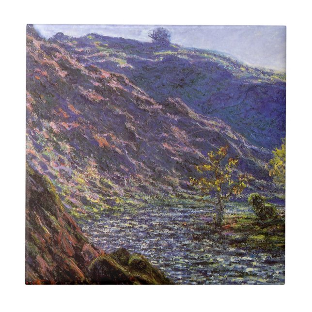 Carreau Petite Creuse, soleil de Claude Monet (Devant)