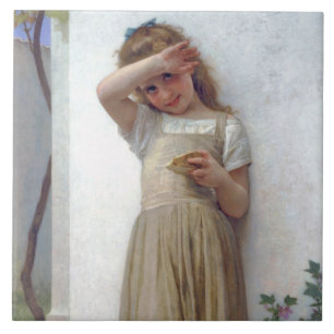 Carreau Petite fille, Bouguereau