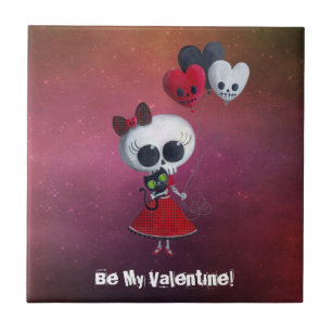 Carreau Petite Mlle Death Valentine
