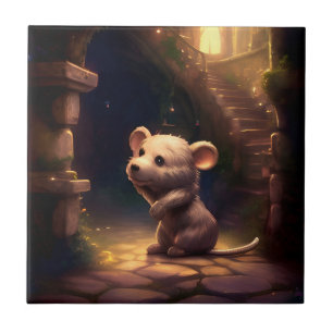 Carreau Petite souris adorable