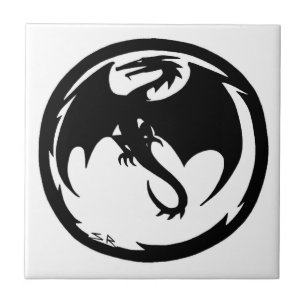 Carreau Petite tuile Black Dragon