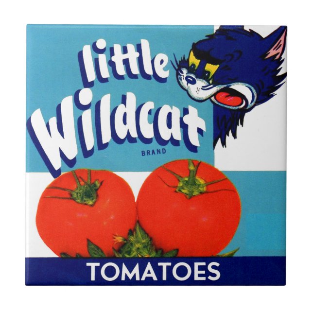 Carreau Petites tomates Wildcat créer étiquette (Devant)