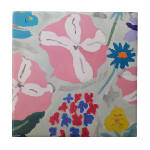 Carreau Pétunia & Fleurs d'été Carrelage en céramique