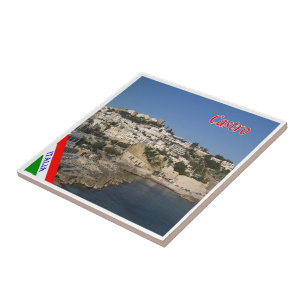 Carreau PGL033 CASTR0, SALENTO, Pouilles, Italie,