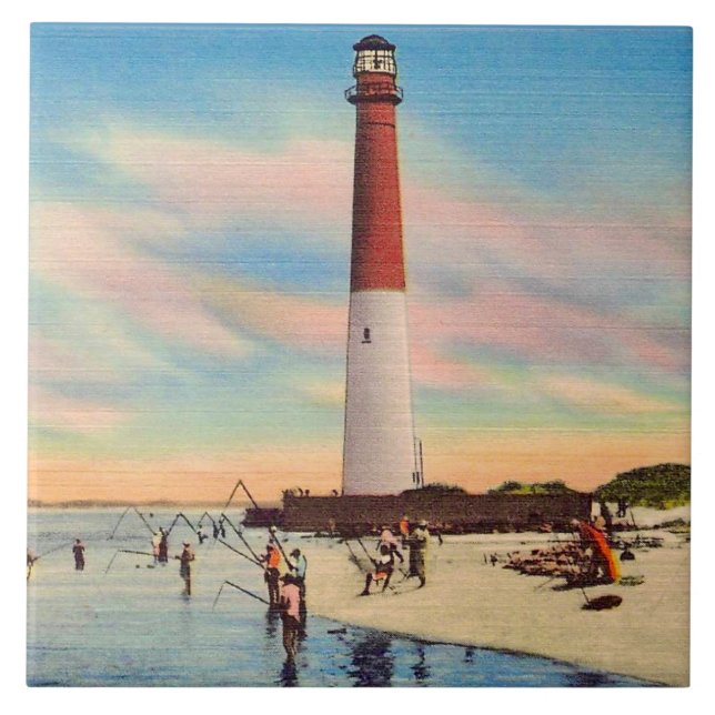 Carreau Phare de Barnegat (Devant)