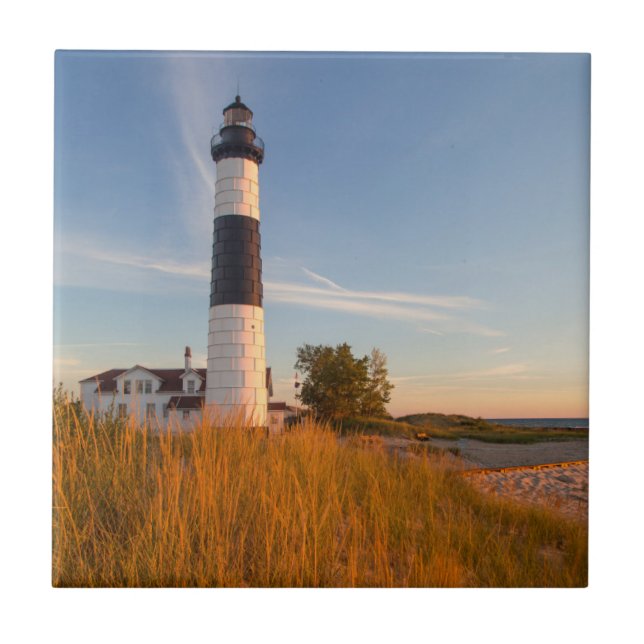 Carreau Phare de Big Sable Point sur le lac Michigan 3 (Devant)