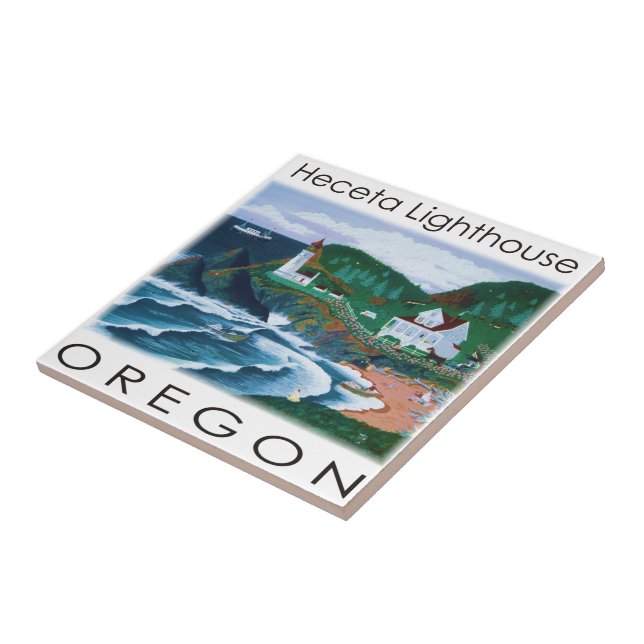 Carreau Phare de Heceta (Côté)