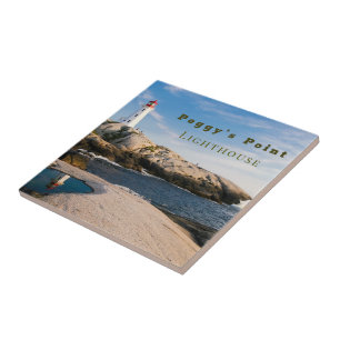 Carreau Phare de Peggys Point Canada atlantique