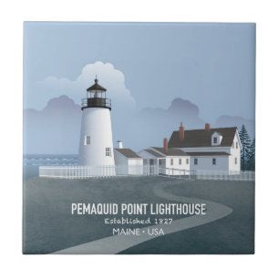 Carreau Phare de Pemaquid Point