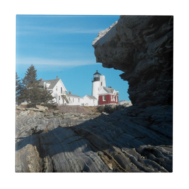 Carreau Phare de point de Pemaquid (Devant)