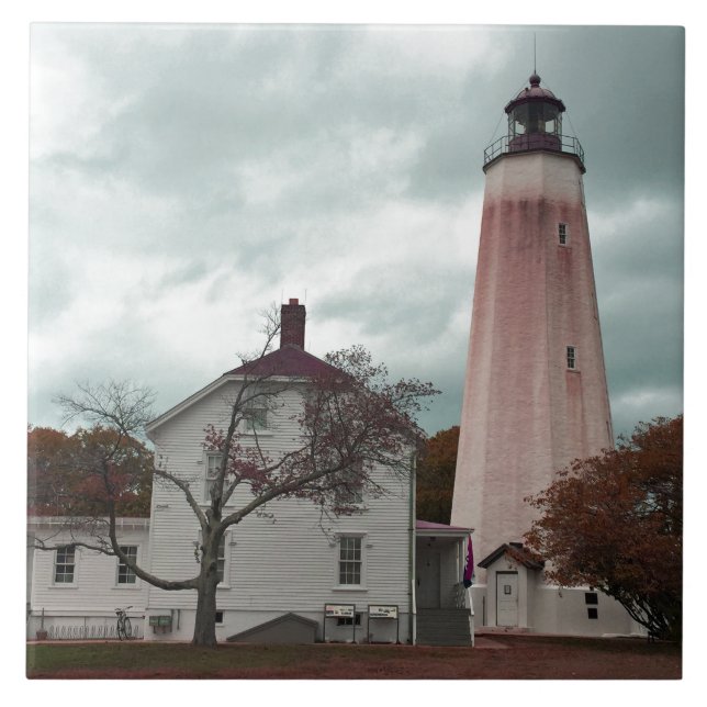 Carreau Phare de Sandy Hook (Devant)