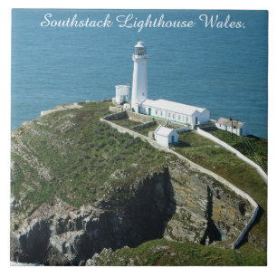 Carreau Phare de Southstack au Pays de Galles.