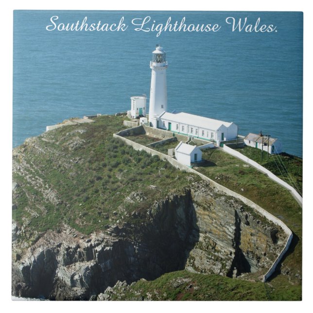 Carreau Phare de Southstack au Pays de Galles. (Devant)