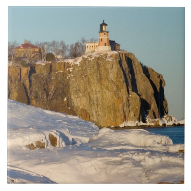 Carreau Phare de Split Rock sur le lac (Devant)