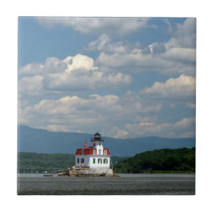 Carreau Phare d'Esopus sur le fleuve Hudson